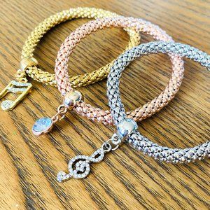 Music Notes Bracelet Set